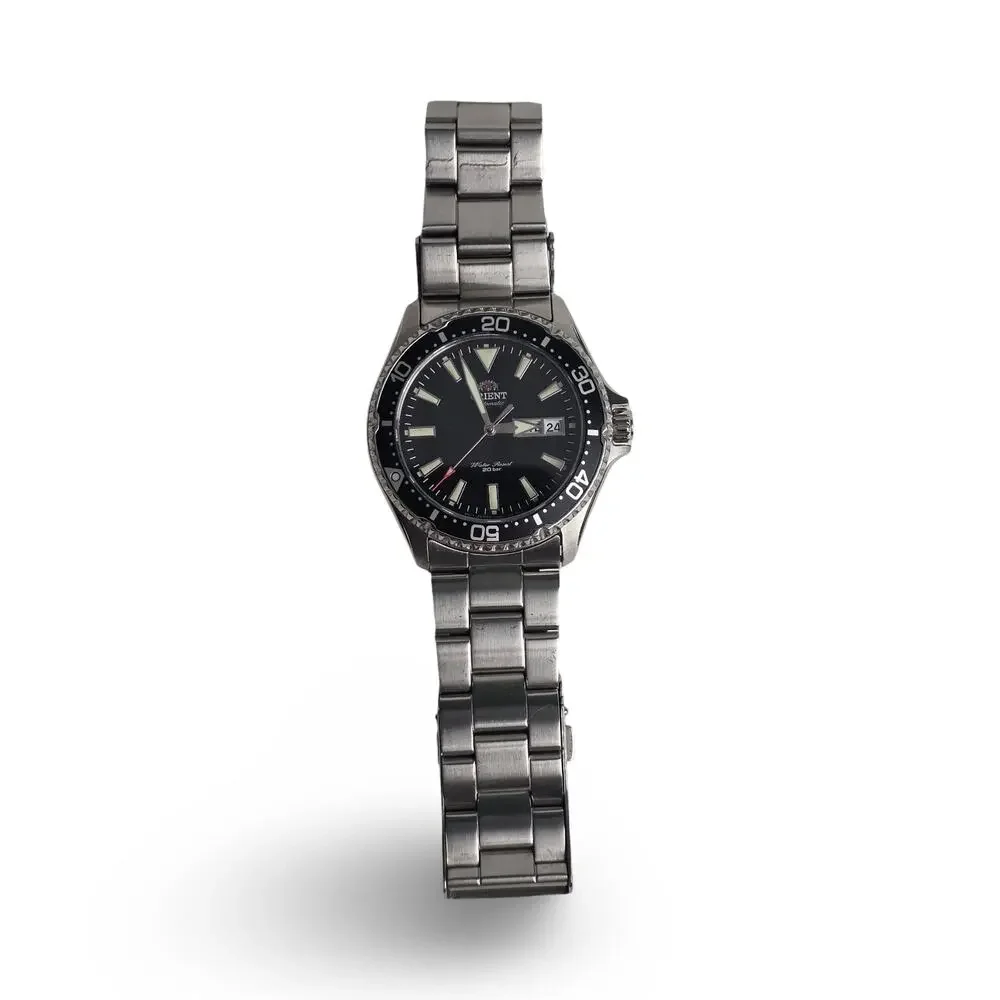 Orient Kamasu Automatic Diver Watch Black Dial RA-AA0001B19B Box